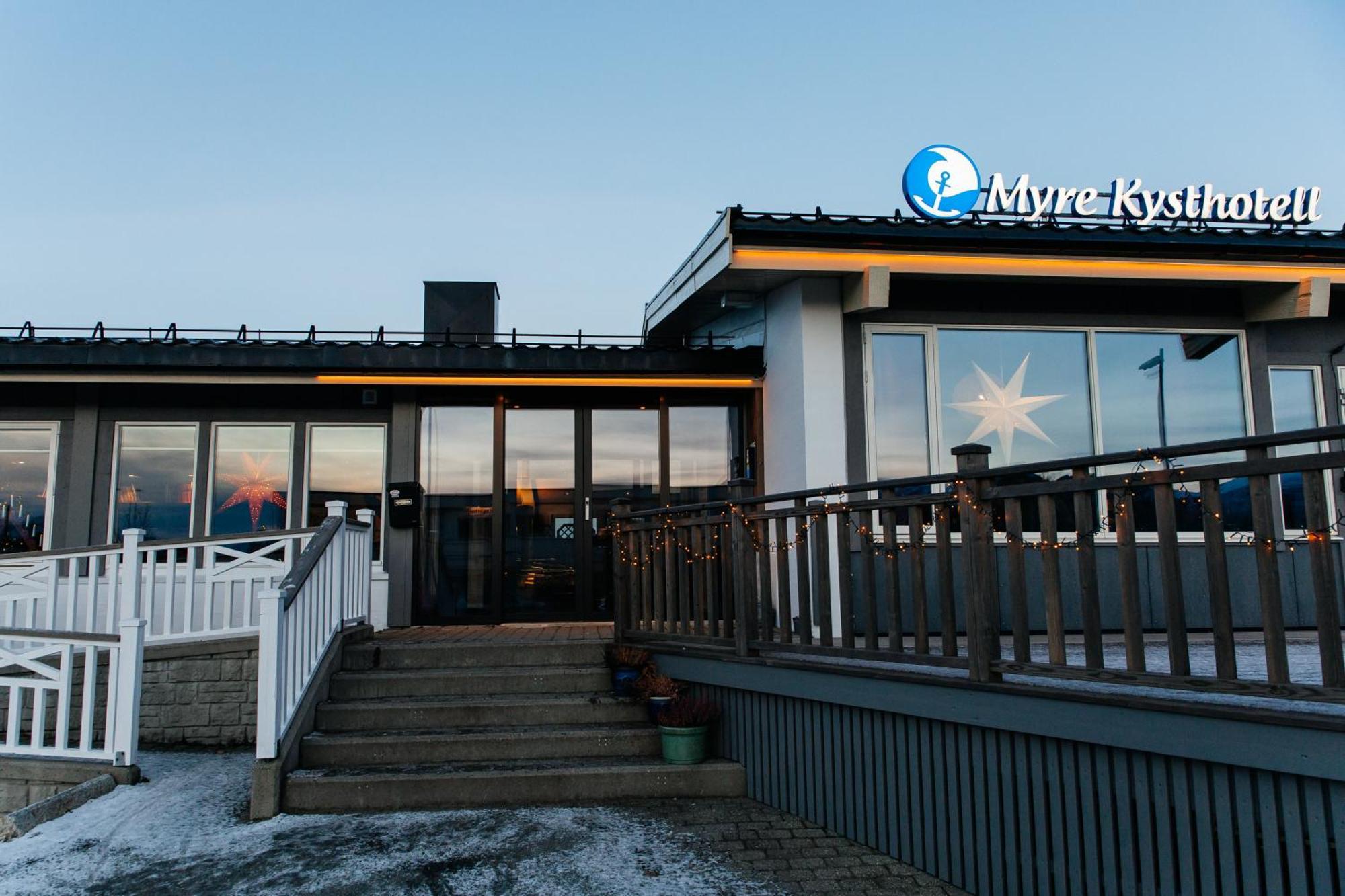Myre Kysthotell Bagian luar foto